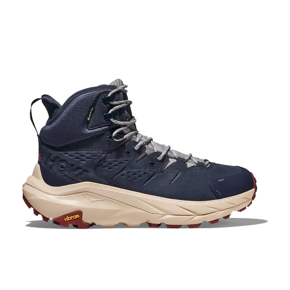 HOKA ONE ONE Unisex Kaha 2 GTX Hiking Boots, Blue, W10 M8.5